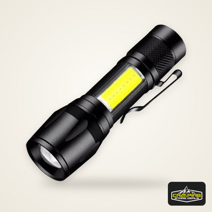High Strong Power Led Flashlights 300000LM Tactical Torch with Display Light USB Charging Camping Fishing Defensa Zoom Lantern