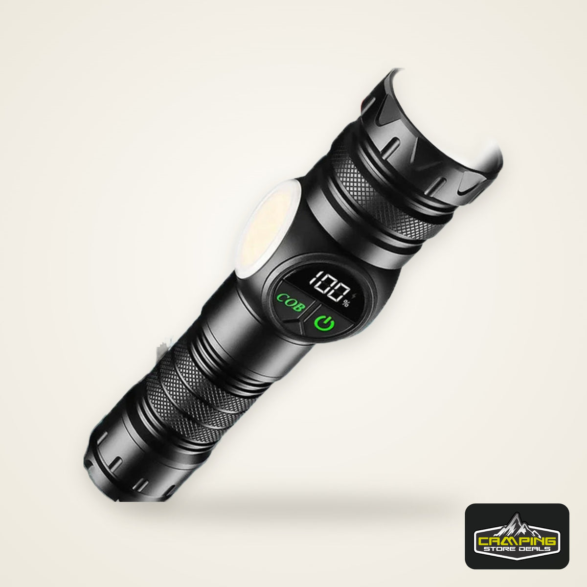 High Strong Power LED Flashlights USB Rechargeable Magnetic Tactical Torch With COB Side Light Camping Fishing Zoom Lantern