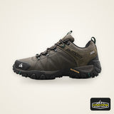 HIKEUP Non-slip Men Hiking Shoes Breathable Outdoor Wear Resistant Splashproof Climbing Men Sneaker Tourism Mountain Shoes