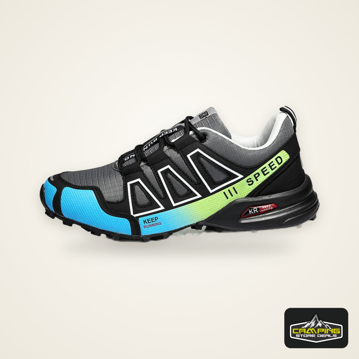 Hiking Shoes Men's Outdoor Rubber-Soled Non-Slip Tactical Training Shoes Lightweight Comfortable Hiking Travel Sports Shoes Men