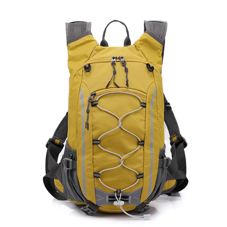 Lightweight hiking backpack 20L in yellow with large capacity