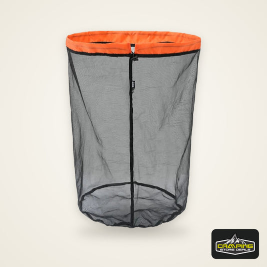 [HODR] Mesh Bags Lightweight Mesh Stuff Sack Drawstring Storage Bags Compression Pouches for Camping, Hiking, Laundry & Grocery