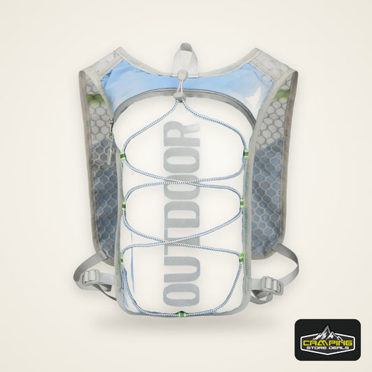 HOMEFISH 1PCS Running Hydration Vest Backpack,Lightweight Water Backpack,Hydration Backpack Running Vest for Hiking Biking
