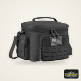 Homefish Tactical Lunch Bag for Men Heavy Duty Leakproof Insulated Cooler Bag Outdoor Work Camping Picnic