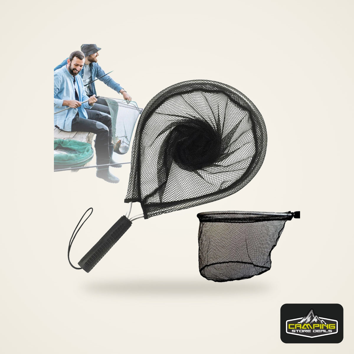 Fly Fishing Landing Net with Knotless Mesh