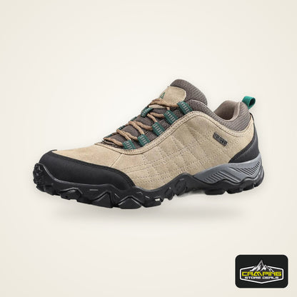 HUMTTO Hiking Shoes Mens Luxury Designer Winter Climbing Trekking Sneakers for Men Leather Outdoor Sports Work Man Shoes 110282A