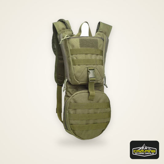 Hydration Backpack Suitable for 2-3L Water Bag Outdoor Military Backpack for Hiking Cycling Climbing without Water Bladder