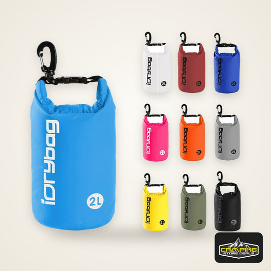IDrybag 2L Swimming Waterproof Dry Bag Sports Canyoning Bag Ipx6 Waterproof Bag for Travel Kayaking Boating Beach Dry Bag