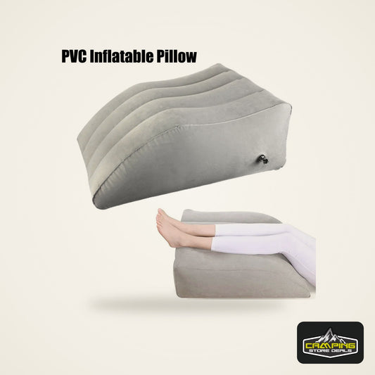 Inflatable Leg Pillow Foot Pillow Elevation Leg Pillows For Travel Camping Sleeping Wedge Pillow Knee Cushion PVC Portable