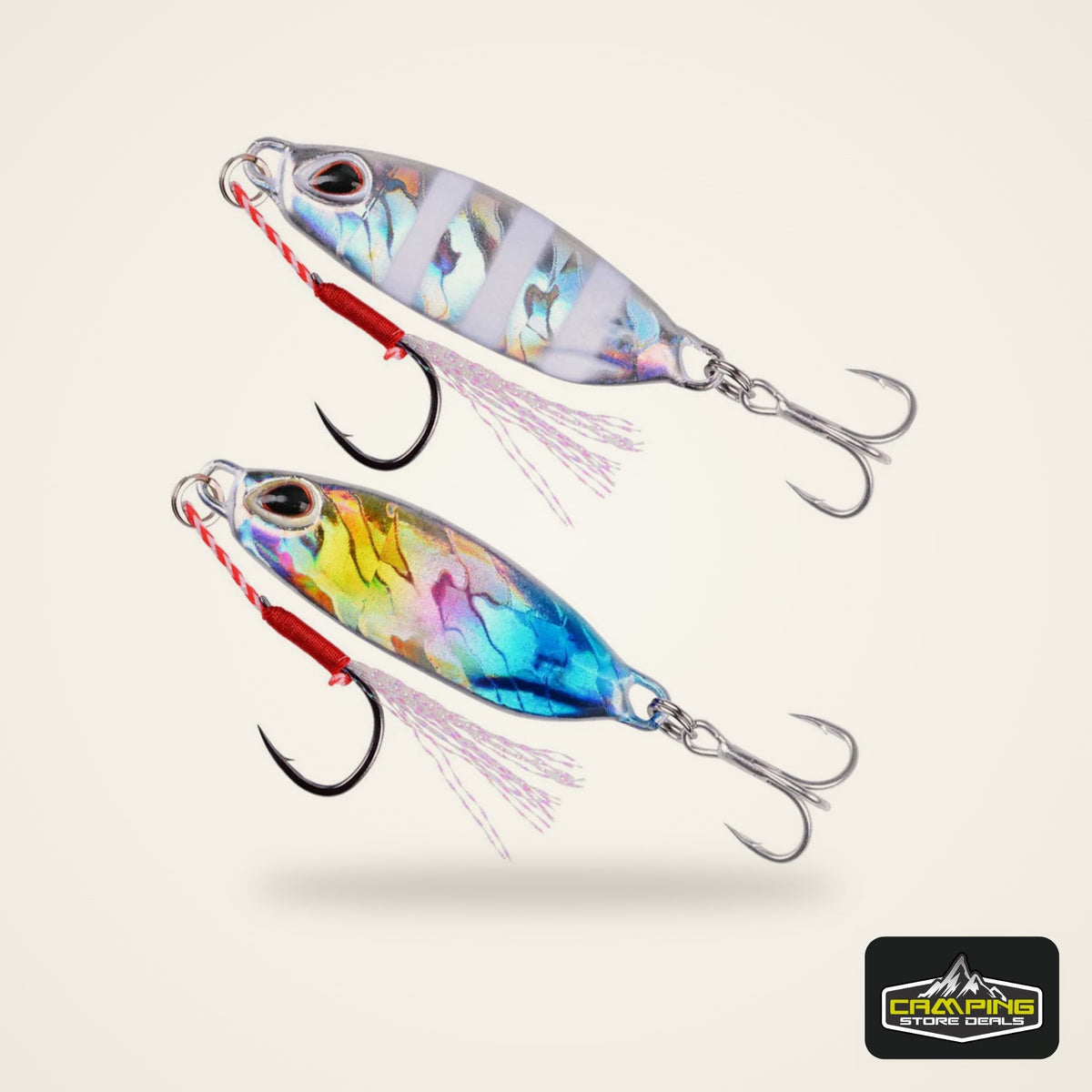 Metal Jigging Spoon Lures (10-40g)