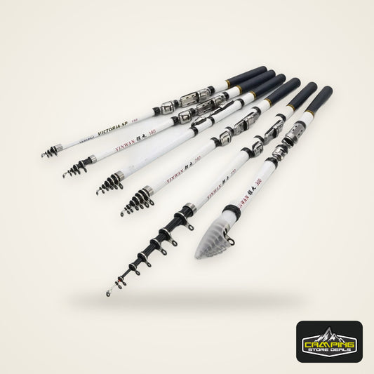 JOSBY Carbon Fiber Spinning Fishing Rod Telescopic Mini Pole 3M 2.7M 2.4M 2.1M 1.8M 1.5M Fish Gear Tackle High Quality