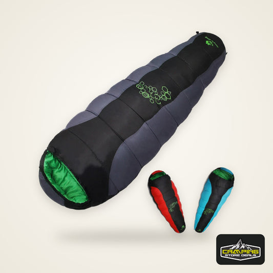 Jungle King CY0901 Thickening Fill Four Holes Cotton Sleeping Bags Fit for Winter Thermal 4 Kinds of Thickness Camping Travel