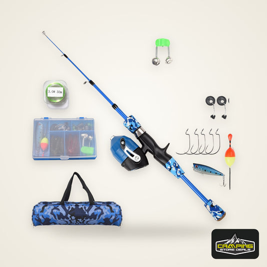 Kids Fishing Rod & Reel Combo, Complete Starter Kit