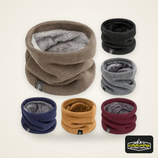 Knitted Neck Warmer Sports Scarf Fashion Soft Women Men Face Cover Winter Skating Running Hiking Scarves Thick Cold-proof Collar