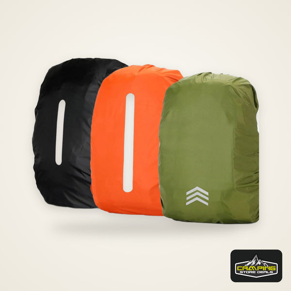 KoKossi 1Pcs 25-60L Mountaineering Backpack Rain Cover Cycling Hiking Backpack Reflective Waterproof Cover Backpack Dust Cover
