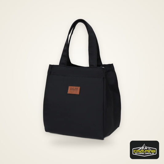 Large Capacity Lunch Bag with Aluminum Foil Insulation for Work, Simple and Practical Top Handle Bag