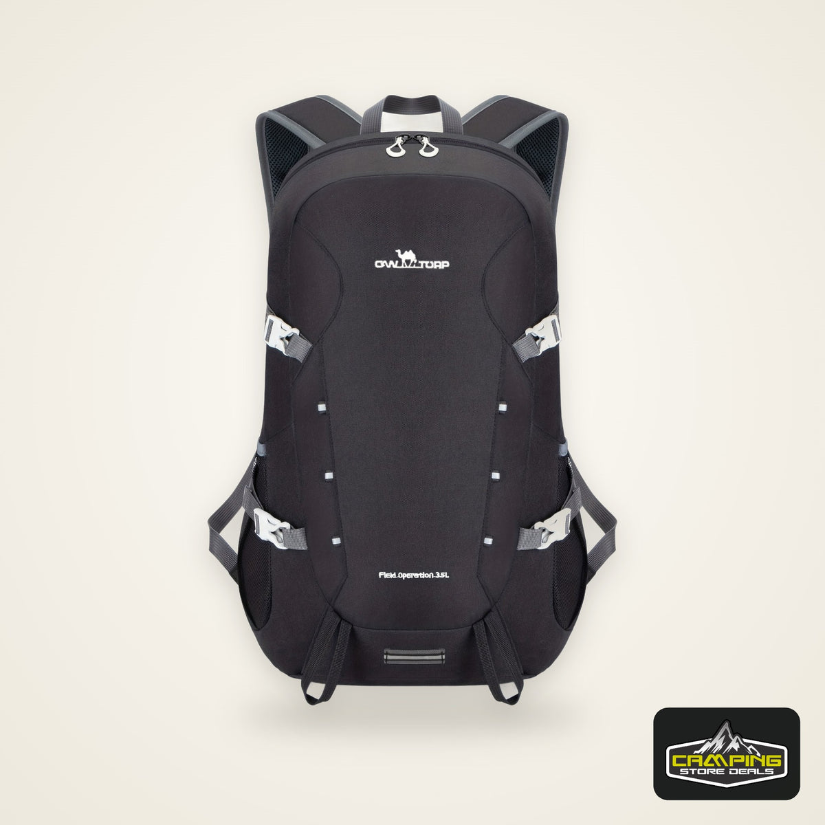 [Large Ovizytrax] Large Capacity Ovizytrax 50L Backpack | Adjustable Fit, Multi-Pocket Design for Hiking, Travel, and Sports, Durable Zippers