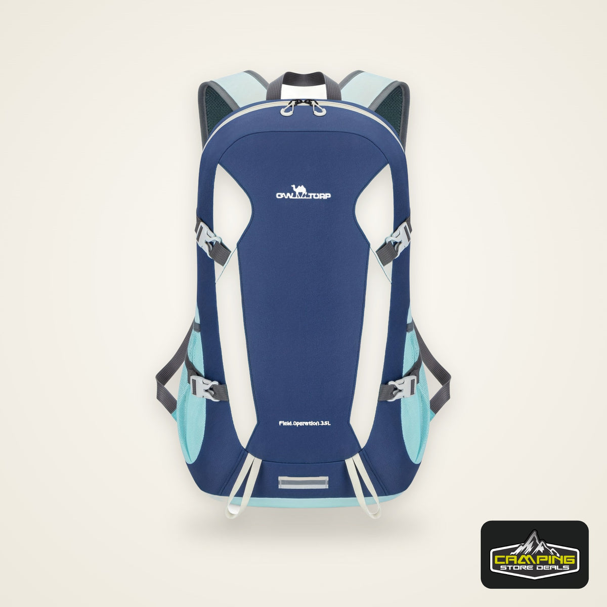 [Large Ovizytrax] Large Capacity Ovizytrax 50L Backpack | Adjustable Fit, Multi-Pocket Design for Hiking, Travel, and Sports, Durable Zippers