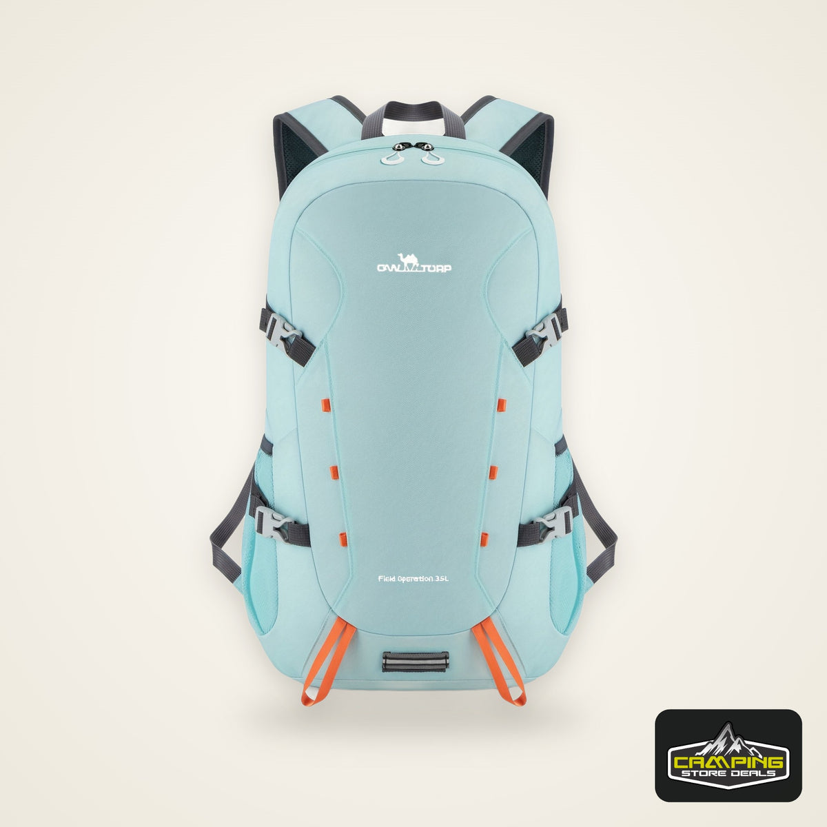 [Large Ovizytrax] Large Capacity Ovizytrax 50L Backpack | Adjustable Fit, Multi-Pocket Design for Hiking, Travel, and Sports, Durable Zippers