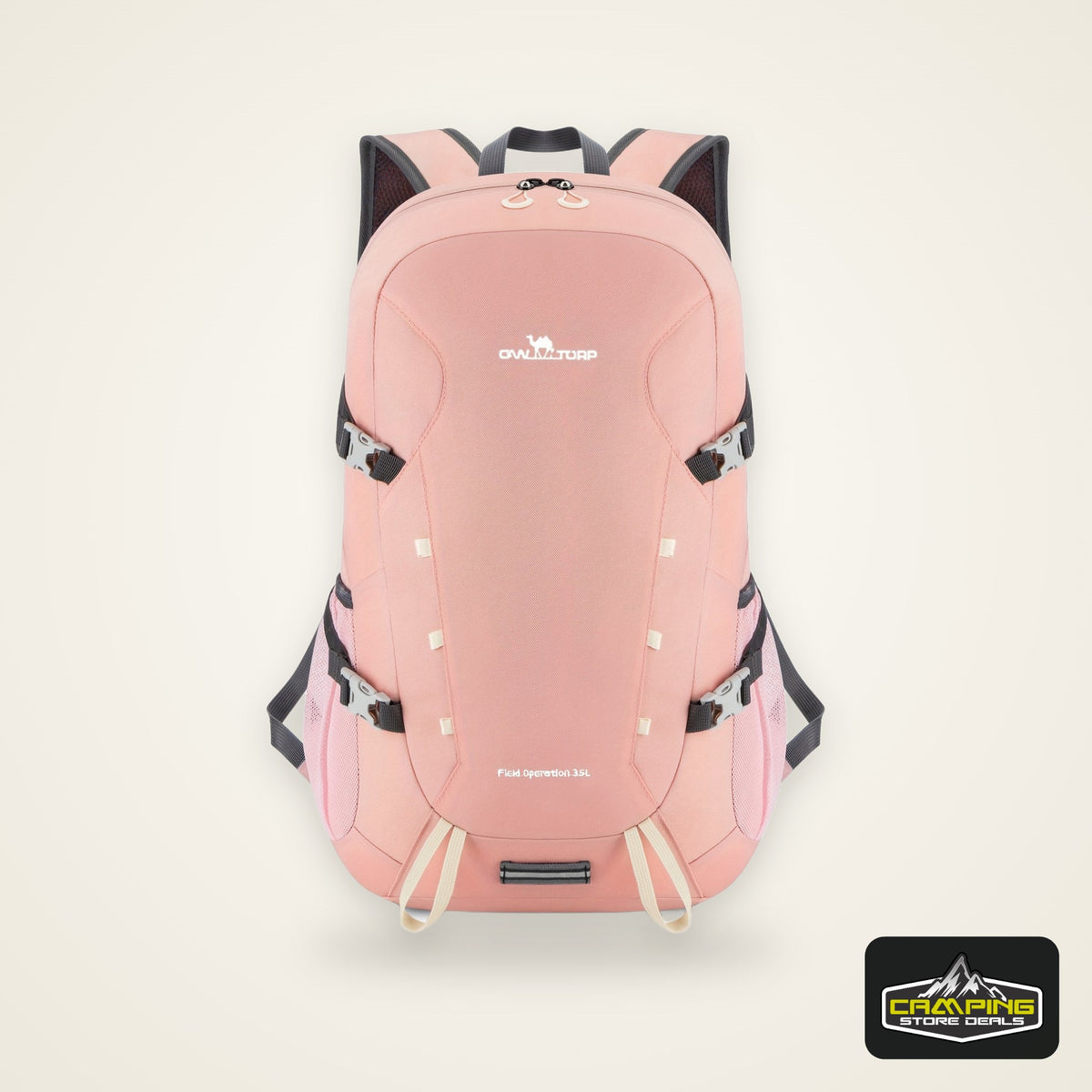 [Large Ovizytrax] Large Capacity Ovizytrax 50L Backpack | Adjustable Fit, Multi-Pocket Design for Hiking, Travel, and Sports, Durable Zippers