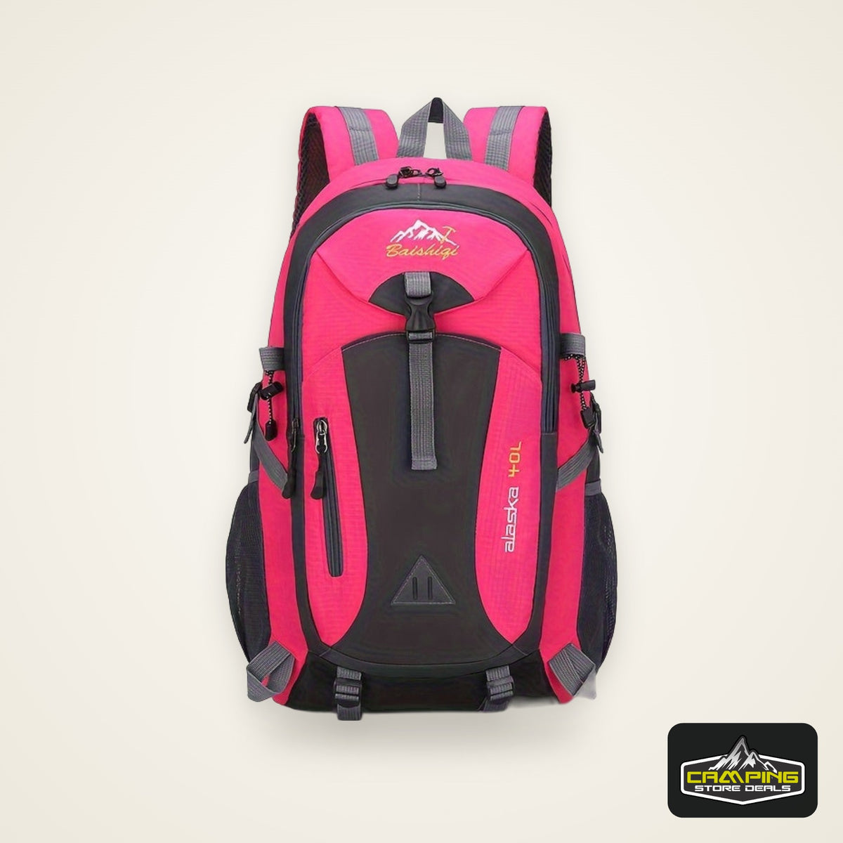 40L Men's Travel Backpack – Large-Capacity Outdoor Bag for Hiking, Camping & Mountaineering