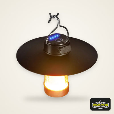 LED Camping Tent Lights Magnet Emergency Light Type-c Charging Camping Lantern Dimmable Hanging Lights for Outdoor Travel