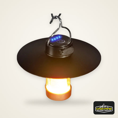 LED Camping Tent Lights Magnet Emergency Light Type-c Charging Camping Lantern Dimmable Hanging Lights for Outdoor Travel