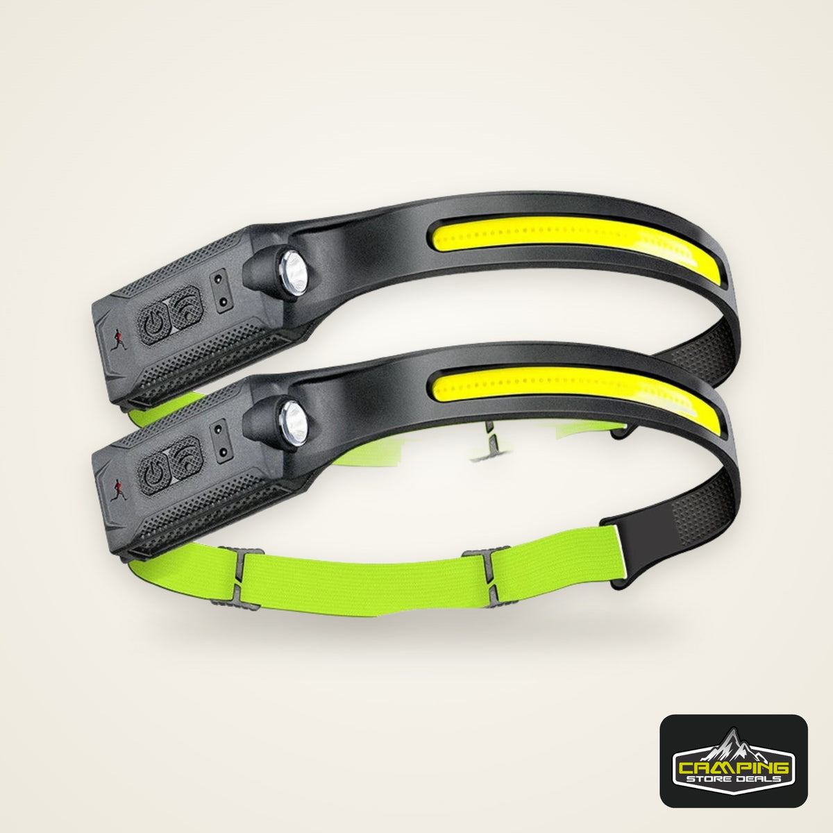 LED HeadlampRechargeable 3-modes Lighting Headlight Flashlight Built in Battery Running Light for Outdoor Camping Emergency Lamp