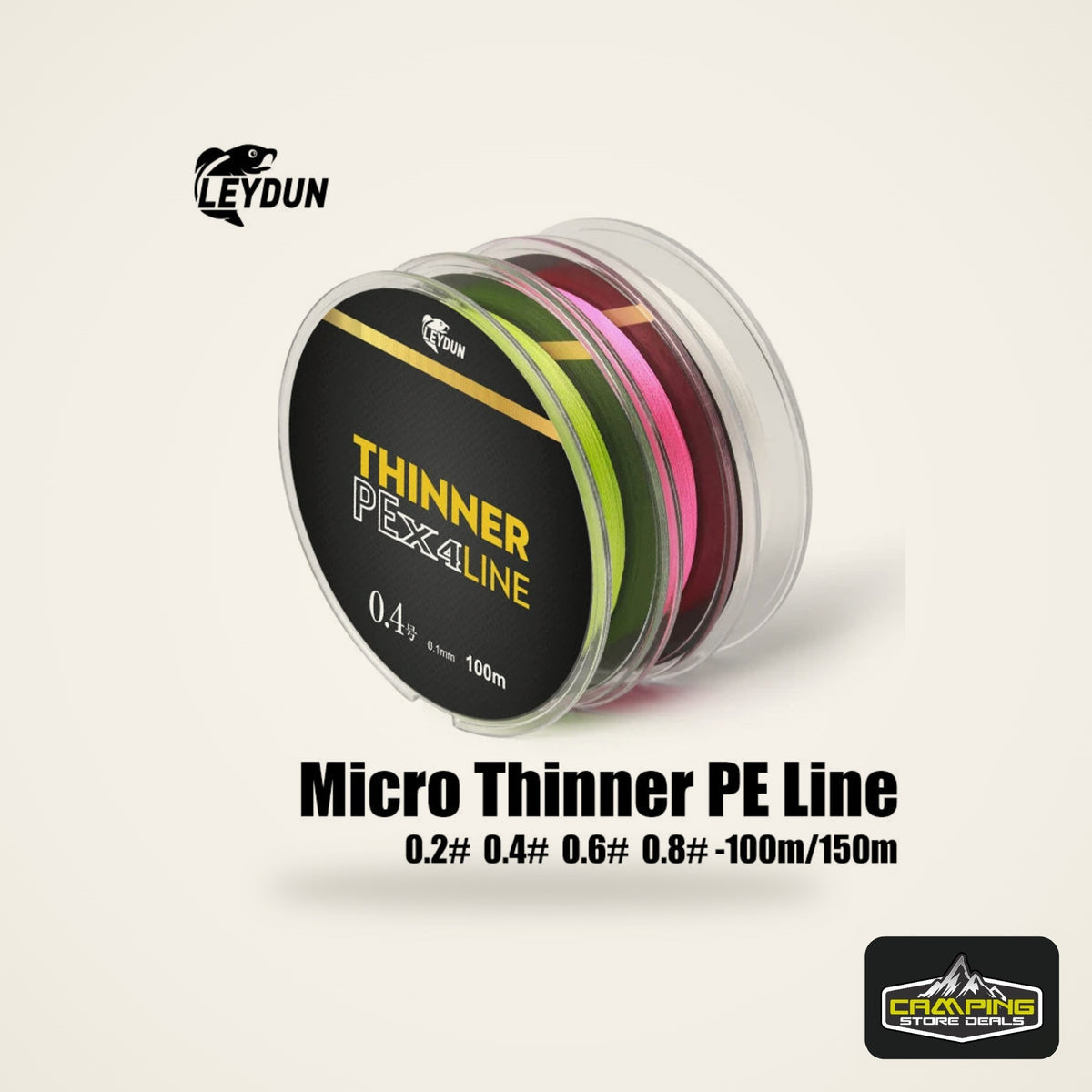 Leydun Micro Thin 4-Strand PE Line