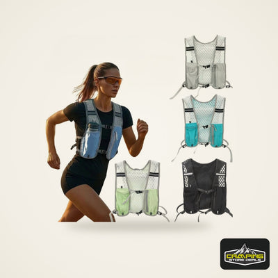 Light Weight Hydration Backpack for Outdoor Sports - Ergonomic Water Holder for Running, Cycling, Walking and Kayaking