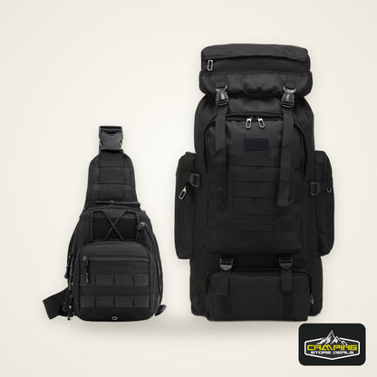 [Lightweight | Hiking] 80L Lightweight Hiking Backpack | Camping Backpack Packable Backpacking Daypack For Men Travel Climbing Outdoor Sports Tactical Backpack