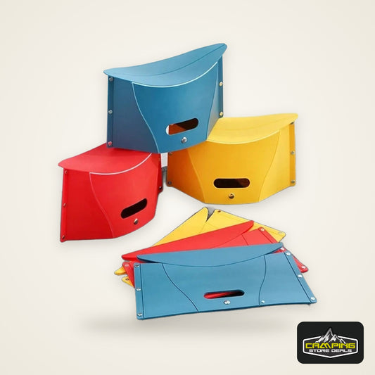Lightweight Plastic Portable Folding Stool Outdoor Chairs Portable Stool for Camping Storage Stool Storage Stool Folding Chair