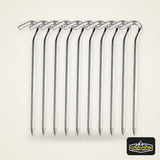 Lightweight Tent Pegs Campsite Ground Nails, 5pc/10pc 18cm Aluminum Alloy Shelter Tent Stakes, Camping Tent Accessories