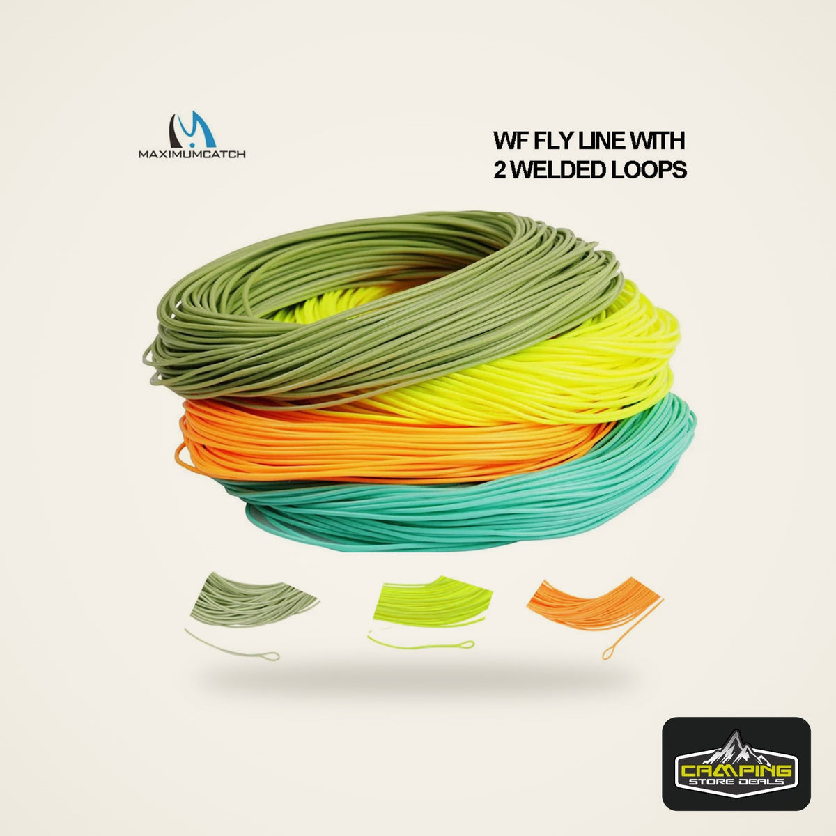 Maximumcatch WF Floating Fly Line with Backing