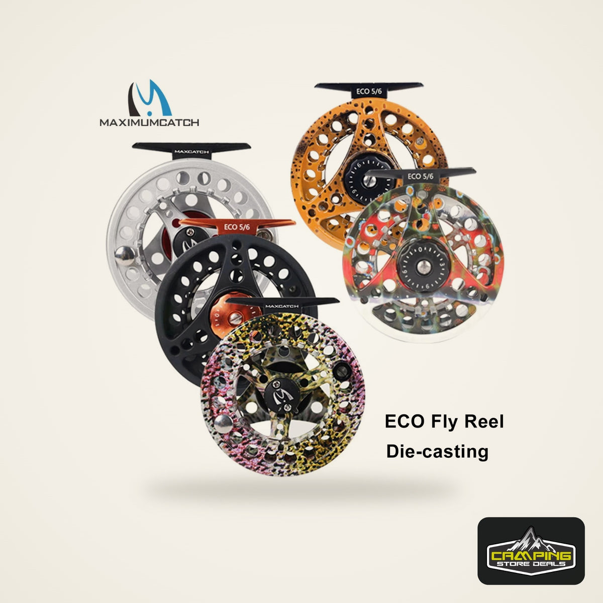 Maximumcatch ECO Large Arbor Fly Reel 3-8WT
