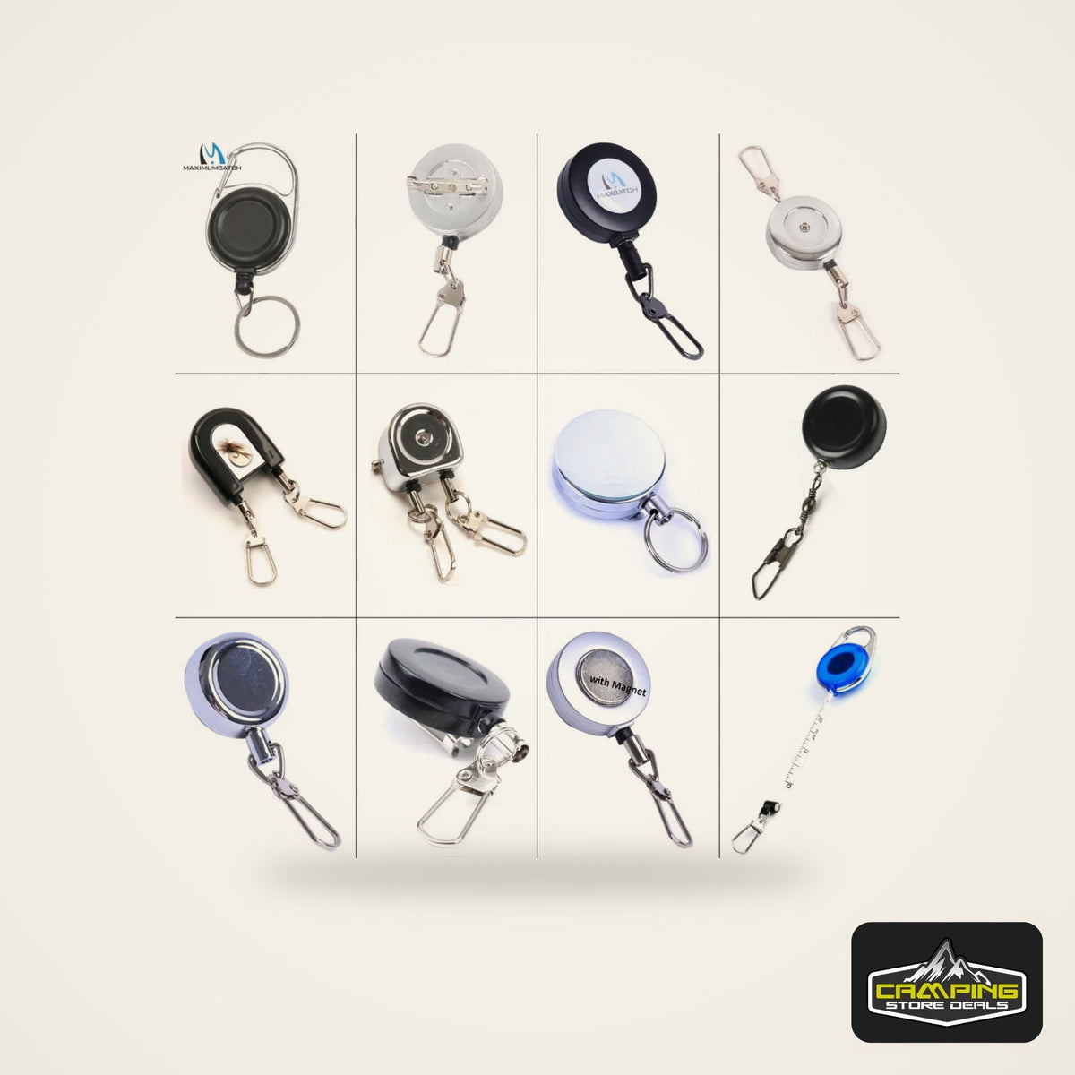 Maximumcatch Zinger Retractor with Magnet