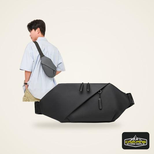 Men Minimalist Outdoor Sports Running Jogging Waist Bag Man Waterproof Fanny Pack Stylish Cross Body Belt Bag Waist Bag for Men