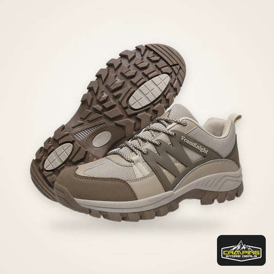 Men’s Casual Mountain Sneakers – Leather Antiskid Outdoor Trail Running Shoes, Winter & Autumn Footwear