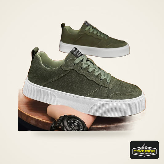 Men’s Casual Sneakers – Lightweight Non-Slip Running Shoes Soft Sole Vulcanized Trainers