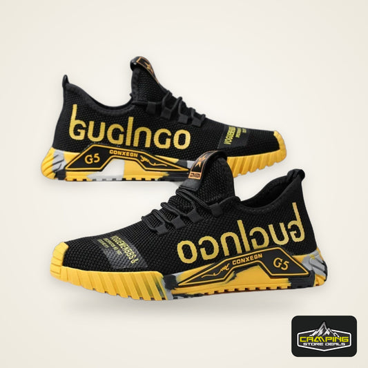 Men’s Lightweight Sport Running Shoes – Breathable Comfortable Walking Sneakers Casual Trainers