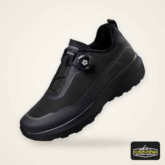 Men’s Outdoor Sneakers 2025 – Thick Sole Breathable Casual Hiking Shoes