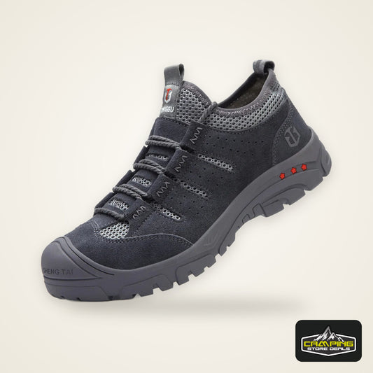 Men’s Safety Shoes – Impact & Puncture Resistant, Breathable Lightweight Non-Slip Work Sneakers