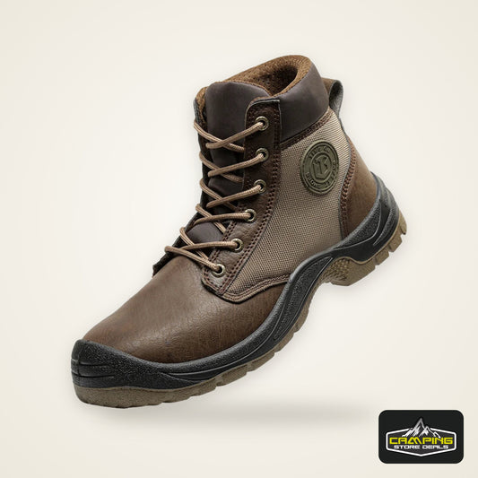 Men’s Safety Work Boots – Anti-Smash, Anti-Slip, Waterproof & Durable Steel Toe Shoes