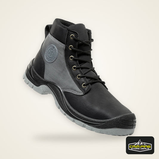 Men’s Safety Work Boots – Anti-Smash, Anti-Slip, Waterproof & Durable Steel Toe Shoes