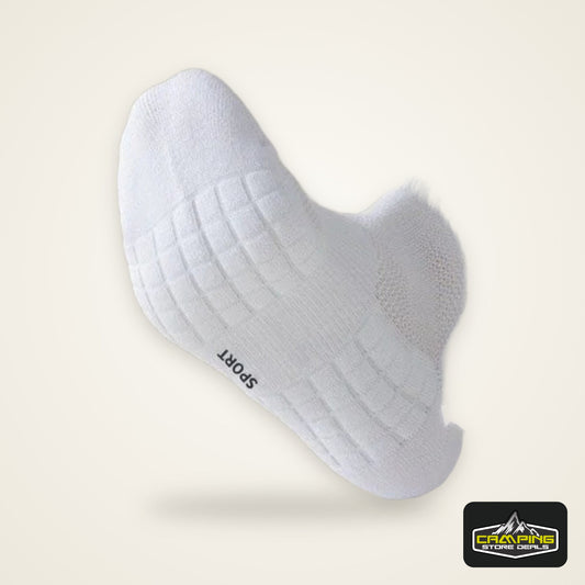 Men's Thick Bottom Sweat Absorbing and Breathable Sports Socks with Bottom Cushion for Running Professional Sports Men's Socks