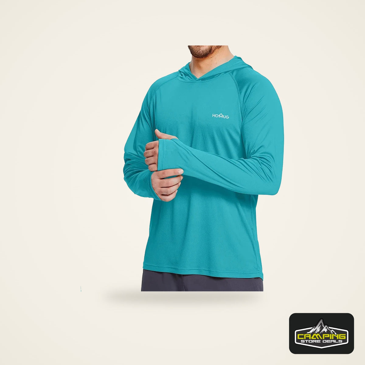 Mens UPF50+ Performance Hoodie Tee