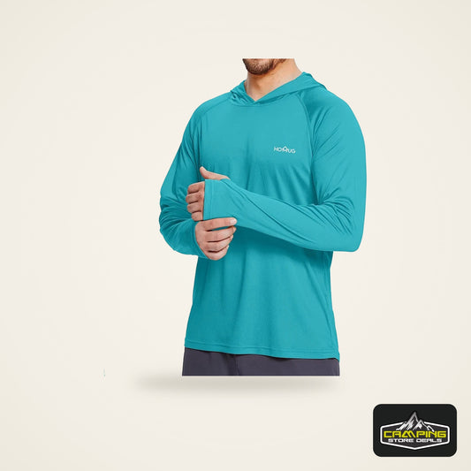 Mens UPF50+ Performance Hoodie Tee