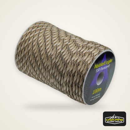 Military 550 Paracord Rope 100M 50M 31M 7 Strand 4mm Parachute Cord Camping Survival Tactical Hiking DIY Bracelet Tent Line