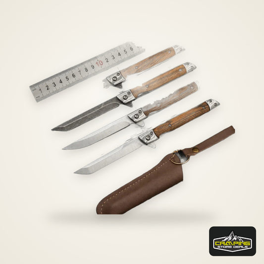 Mini Damascus Pattern Folding Pen Knife Outdoor Knife Pocket Knife Slim Blade Comfortable Grip Sharp Blade Gadgets