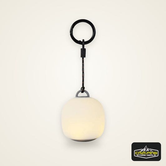 Mini Egg-Shaped Squeeze Silicone Camping Lantern, USB Rechargeable Portable LED Tent Lamp for Outdoor Picnic & Cozy Ambient Ligh